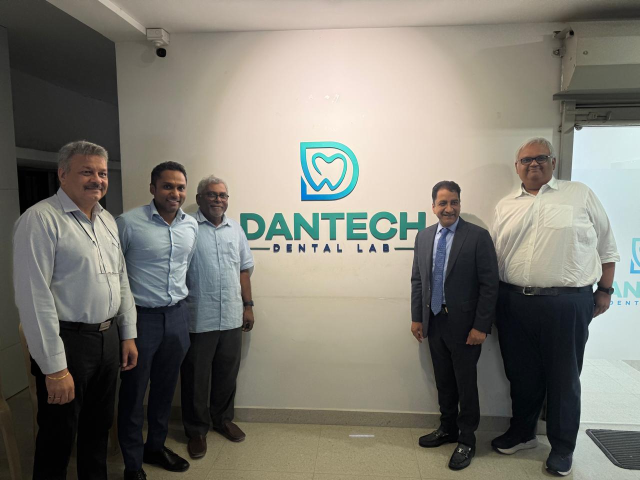 Dantech team with Dr. Shankar Iyer